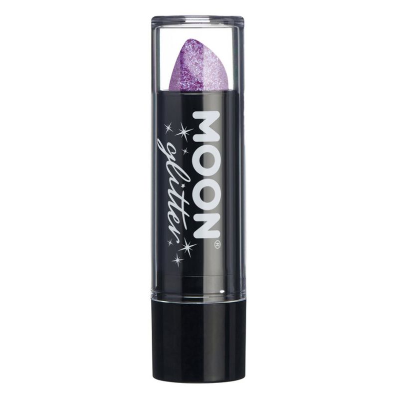 Moon Glitter Iridescent Glitter Lipstick Purple G26573 Costume Make Up_1