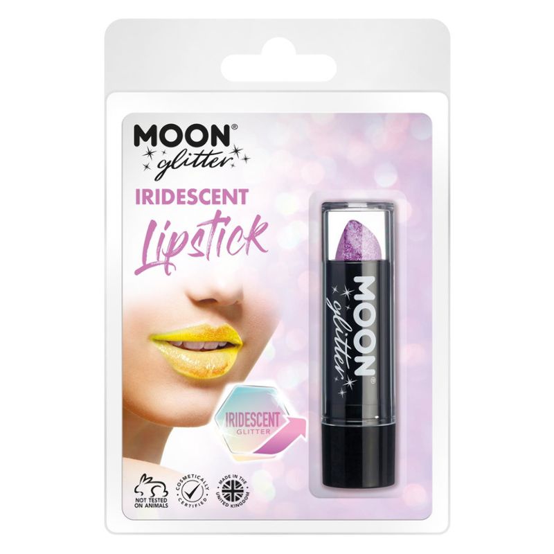 Moon Glitter Iridescent Glitter Lipstick Purple G26689 Costume Make Up_1