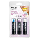 Moon Glitter Iridescent Lipstick 3 5g Colours Clamshell Costume Make Up 1