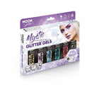 Moon Glitter Mystic Chunky Glitter Gel 6 Assorted Colours Box Set 12ml Costume Make Up 1
