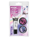 Moon Glitter Themed Clamshells Pink G32536 Costume Make Up 1