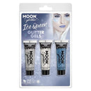 Moon Glitter Themed Clamshells White G32581 Costume Make Up 1