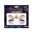 Moon Glow Face Jewels Intense Orange Costume Make Up 1