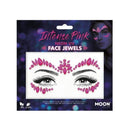 Moon Glow Face Jewels Intense Pink Costume Make Up 1