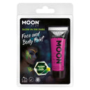 Moon Glow In The Dark Face Paint 12ml Clamshell Costume Make Up 6