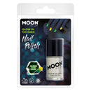 Moon Glow In The Dark Nail Polish Yellow 14ml Costume Make Up 1