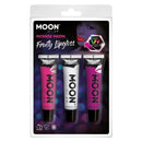 Moon Glow Intense Neon UV Fruity Lipgloss M37104 Costume Make Up 1