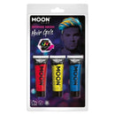 Moon Glow Intense Neon UV Hair Gel M36091 Costume Make Up 1
