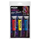 Moon Glow Intense Neon UV Hair Streaks M36596 Costume Make Up 1