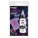 Moon Glow Neon UV Intense Fabric Paint 30ml Clamshell Costume Make Up 7