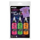 Moon Glow Neon UV Intense Fabric Paint M38583 Costume Make Up 1