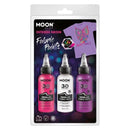 Moon Glow Neon UV Intense Fabric Paint M38606 Costume Make Up 1