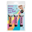 Moon Glow Pastel Neon UV Face Paint M33700 Costume Make Up 3