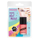 Moon Glow Pastel Neon UV Nail Polish Choice Of 8 Colours 14ml Costume Make Up 3