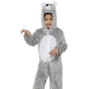 Mouse Costume Medium Kids Grey White 1