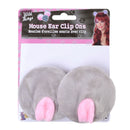 Mouse Ears Clip on Grey Animal 1