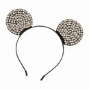 Mouse Ears Rhinestone + Pearl 1