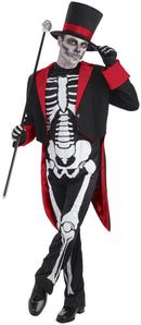 Mr Bone Jangles Costume Adult Day of the Dead Suit 1