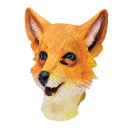 Mr Fox Mask Rubber Adult Overhead 1