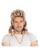 Mullet Wig 2 Tone Blonde 1980s Hair 1