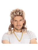 Mullet Wig 2 Tone Blonde 1980s Hair 1