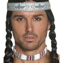 Native American Inspired Choker Adult White Costume Accessory 2