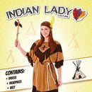 Native American Inspired Indian Lady Costume 2