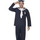 Naval Seaman Adult Blue Costume Trousers Top Hat 1