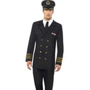 Navy Officer Authentic Adult Black Uniform Suit Costume 1