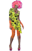 Neon Rave Zombie Costume 1