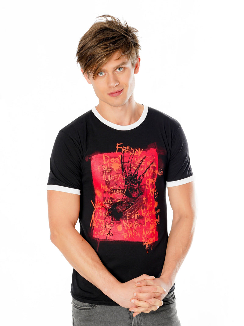 Nightmare On Elm Street Freddy Claw T Shirt_2