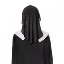 Nun Adult Costume Plus Size Black Robes 4
