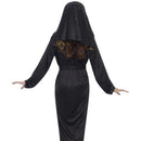 Nun Costume Adult Black White Head Scarf 3