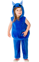 Oddbods Pogo Costume for Kids Blue Jumpsuit 1