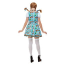 Oktoberfest Beer Maiden Costume Adult Blue 2