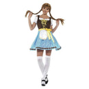 Olga Bavarian Costume Adult Blue White 2