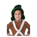 Oompa Loompa Wig for Kids Chocolate Factory Green Hair 1