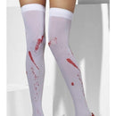 Opaque Hold Ups Adult White Blood Stained Halloween Costume Accessory 2