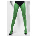 Opaque Tights Adult Green Costume Accessory 2