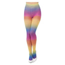 Opaque Tights Adult Rainbow Costume Accessory 1