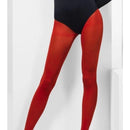Opaque Tights Adult Red Superhero Costume Accessory 1