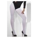 Opaque Tights Adult White Costume Accessory 4
