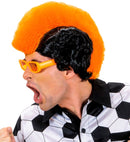Orange Supporter Man Wig In Box
