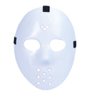 Hockey Mask White Plastic Masks Unisex_1 PM120