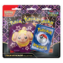 Pokémon TCG: Scarlet & Violet 4.5 Paldean Fates Tech Sticker Box - Fidough/Greavard/Maschiff 2
