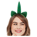 Paddys Day Metallic Unicorn Headband 1