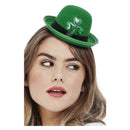 Paddys Day Mini Bowler Hat Felt 1