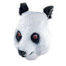 Panda Mask Rubber Overhead Adult 1