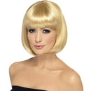 Partyrama Wig 12 Inch Adult Dark Blonde Short Bob with Fringe 2