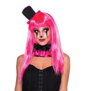 Passion Long Neon Pink Wig for Women 3